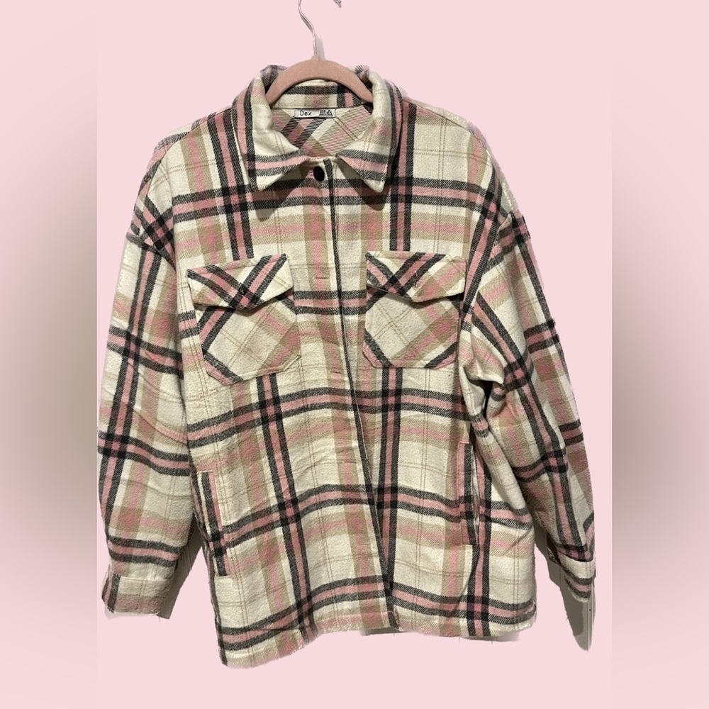 Pink Shacket